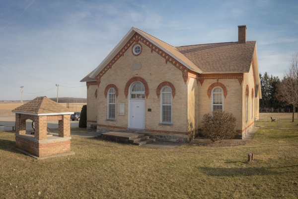 School district building in Edwardsburg, MI.